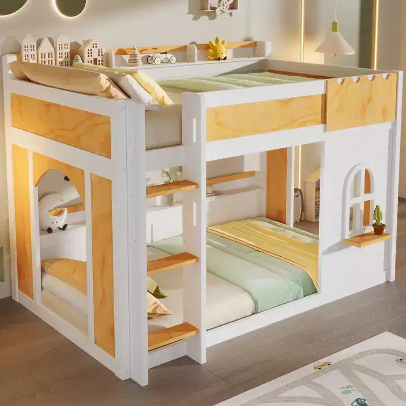 Lit superposé jumeau sur jumeau / lit superposé complet sur complet – Chambre d'enfant et d'adolescent