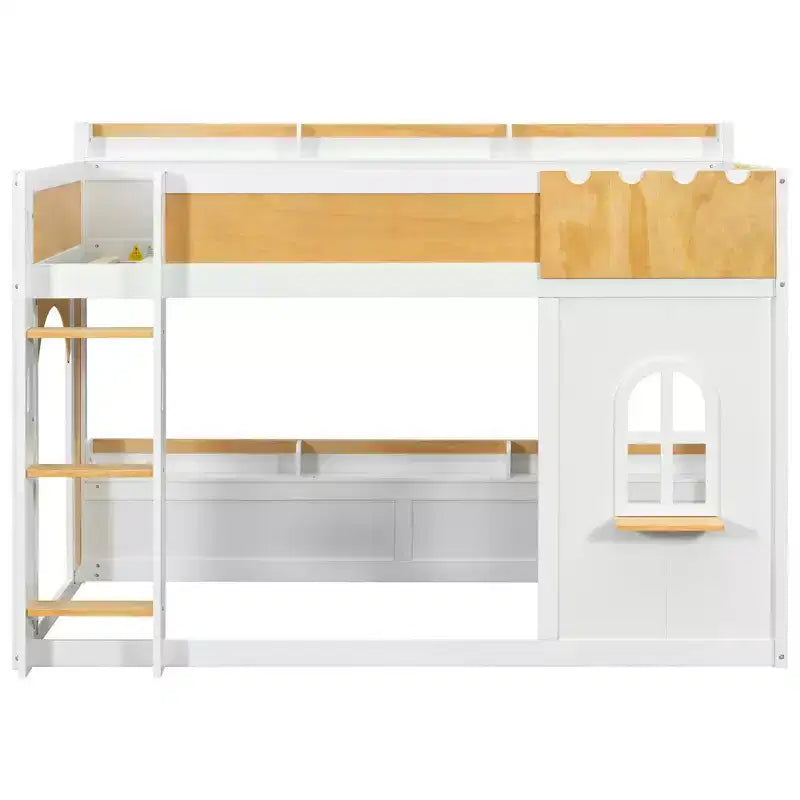 Lit superposé jumeau sur jumeau / lit superposé complet sur complet – Chambre d'enfant et d'adolescent