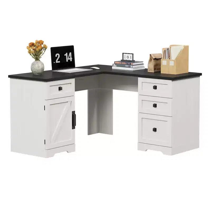 Tiroirs et classeurs de bureau de ferme et armoire de rangement,