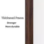 Miroir contemporain pleine longueur de 70 po – Cadre en bois minimaliste
