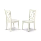 Ensemble de salle à manger 3 pièces avec table carrée – Table de bistrot et chaises modernes