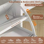 41Meuble à chaussures avec 4 tiroirs basculants, meuble à chaussures moderne style ferme avec étagères réglables, organisateur autoportant étroit pour salon, chambre à coucher