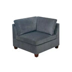 Coin de canapé d'angle en tissu rembourré de 37" – Élément de sectionnel