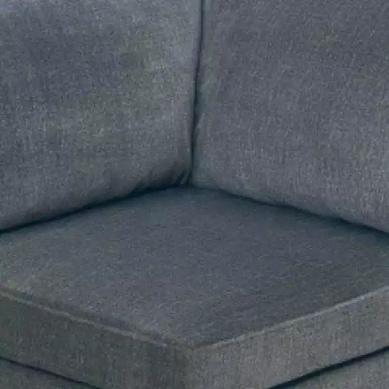 Coin de canapé d'angle en tissu rembourré de 37" – Élément de sectionnel