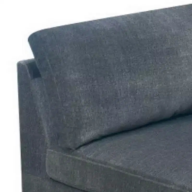 Coin de canapé d'angle en tissu rembourré de 37" – Élément de sectionnel