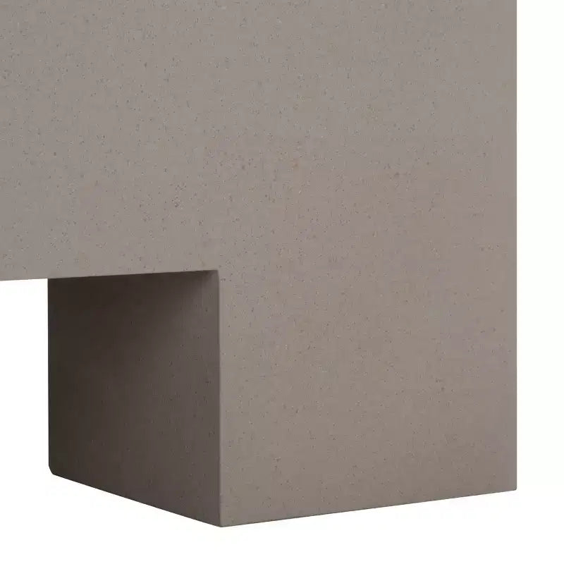 Table basse Aillard – Construction moderne en oxyde de magnésium