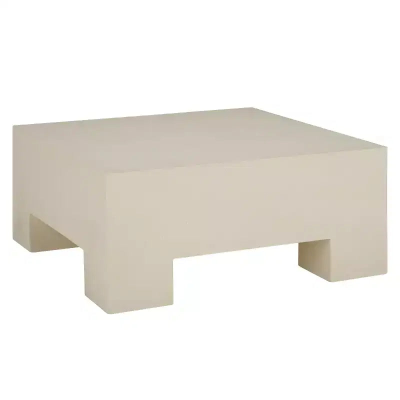 Table basse Aillard – Construction moderne en oxyde de magnésium