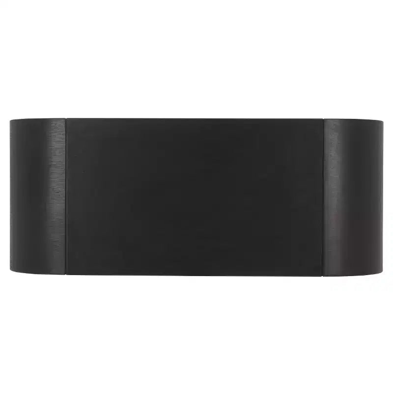 Table basse incurvée Liasonya – Bois et MDF, design moderne