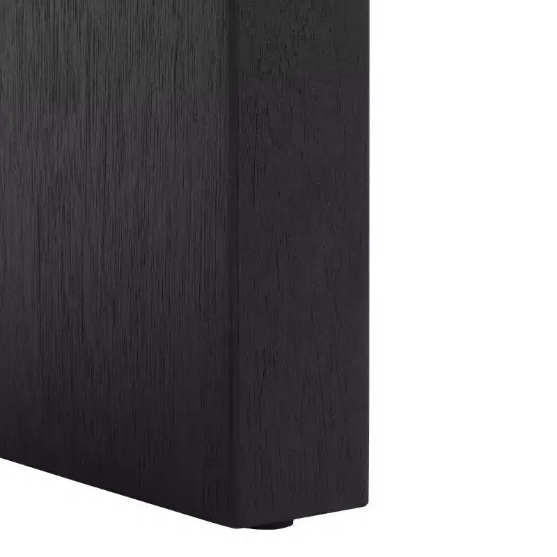 Table basse incurvée Liasonya – Bois et MDF, design moderne