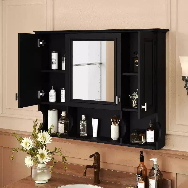 Armoire de toilette murale de 28,7" avec miroir