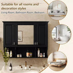 Armoire de toilette murale de 28,7" avec miroir
