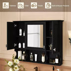 Armoire de toilette murale de 28,7" avec miroir