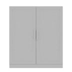Armoire de rangement d'angle à 2 portes – Design compact