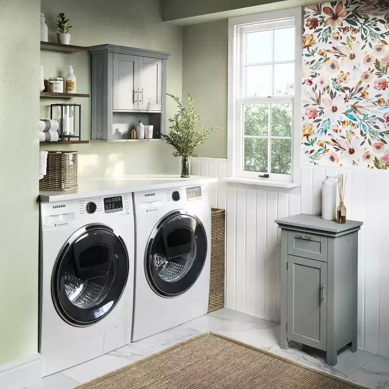Meuble de rangement de salle de bain mural à deux portes – Armoire à pharmacie