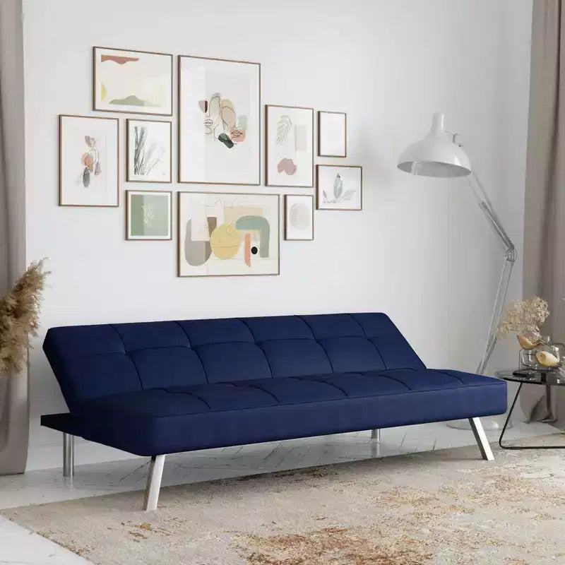 Canapé-lit futon convertible – Chaise longue et couchage multifonctionnels