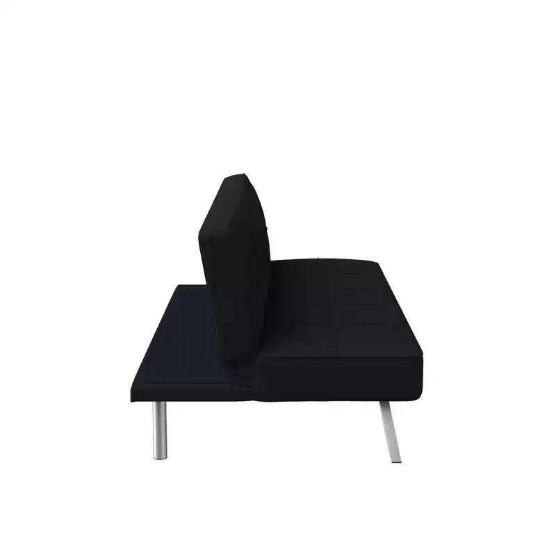 Canapé-lit futon convertible – Chaise longue et couchage multifonctionnels