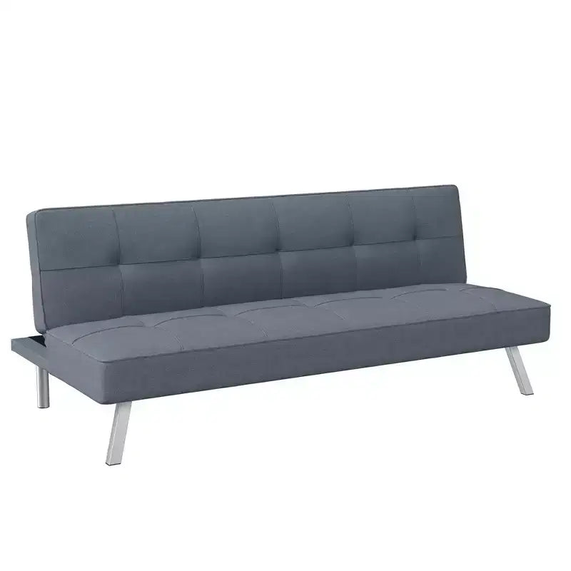Canapé-lit futon convertible – Chaise longue et couchage multifonctionnels