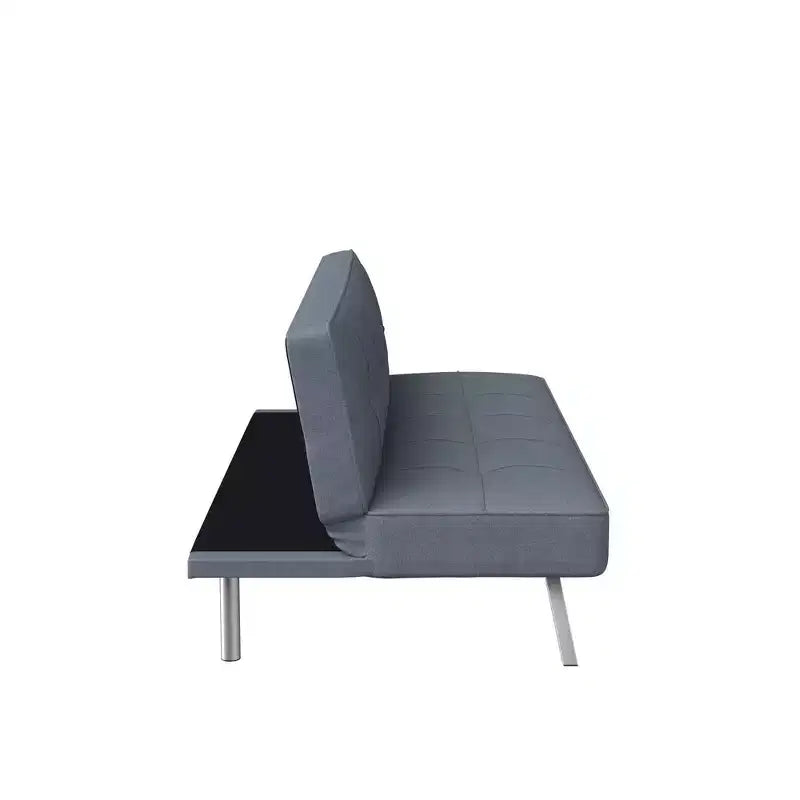 Canapé-lit futon convertible – Chaise longue et couchage multifonctionnels