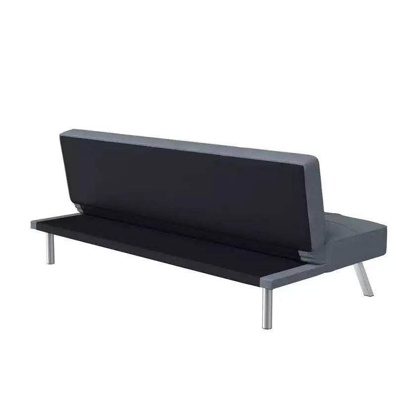 Canapé-lit futon convertible – Chaise longue et couchage multifonctionnels
