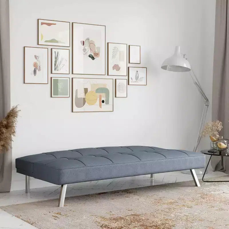 Canapé-lit futon convertible – Chaise longue et couchage multifonctionnels
