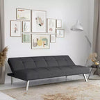 Canapé-lit futon convertible – Chaise longue et couchage multifonctionnels