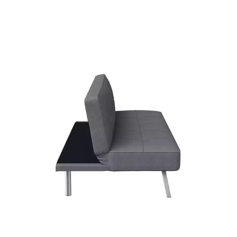 Canapé-lit futon convertible – Chaise longue et couchage multifonctionnels