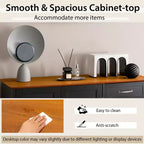 Costway Buffet, Armoire de Rangement de Cuisine avec 2 Tiroirs et 3 Portes